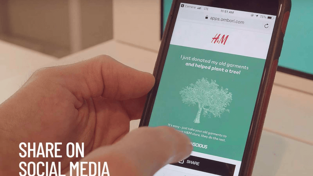 Fibre2Fashion: Why H&M's Ombori screen-fitted recycling bins in US getting filled?